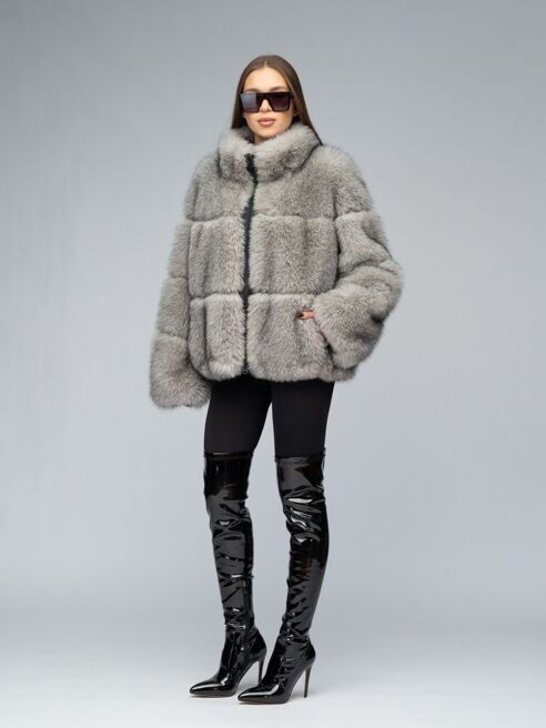 ЭМ-348 дл.65 стойка серо черный песец (2) (1)